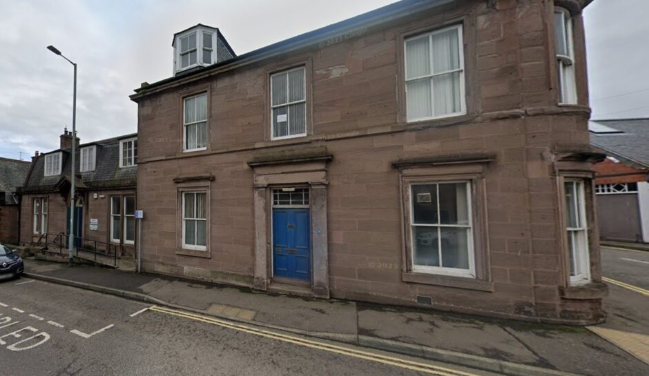 Panmure Street council offices in Brechin.