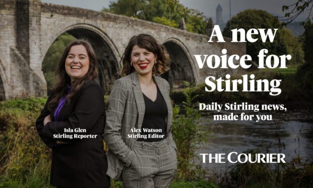 Isla Glen and Alex Watson are supported by The Courier's wider news team to deliver the news that matters to Stirling and Stirlingshire