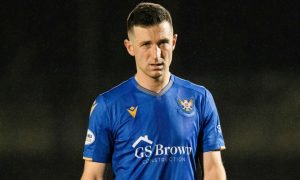 St Johnstone midfielder, Jason Holt.