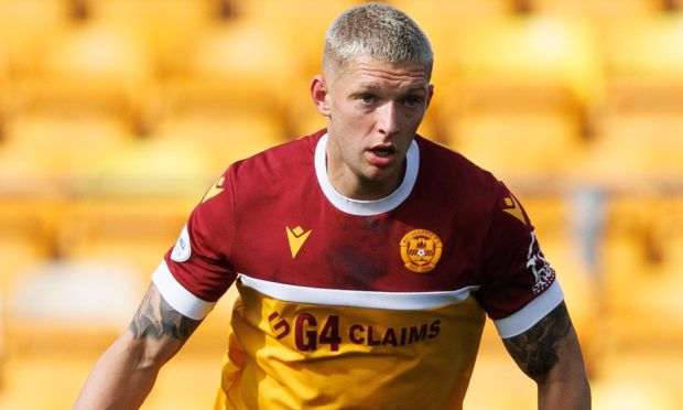 Motherwell defender, Liam Gordon.