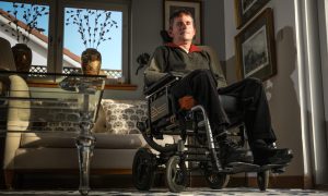 Paul Bartlett would like to see more wheelchair accessible taxis in Fife