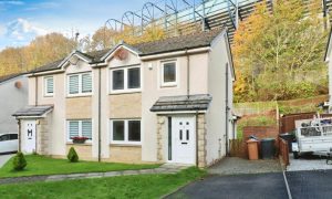 The home is in the shadow of Stark's Park. Image: Your Move Glenrothes