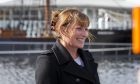Lorraine Kelly outside the V&A Museum