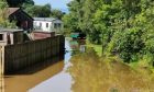 Flooding in Kinross in 2020