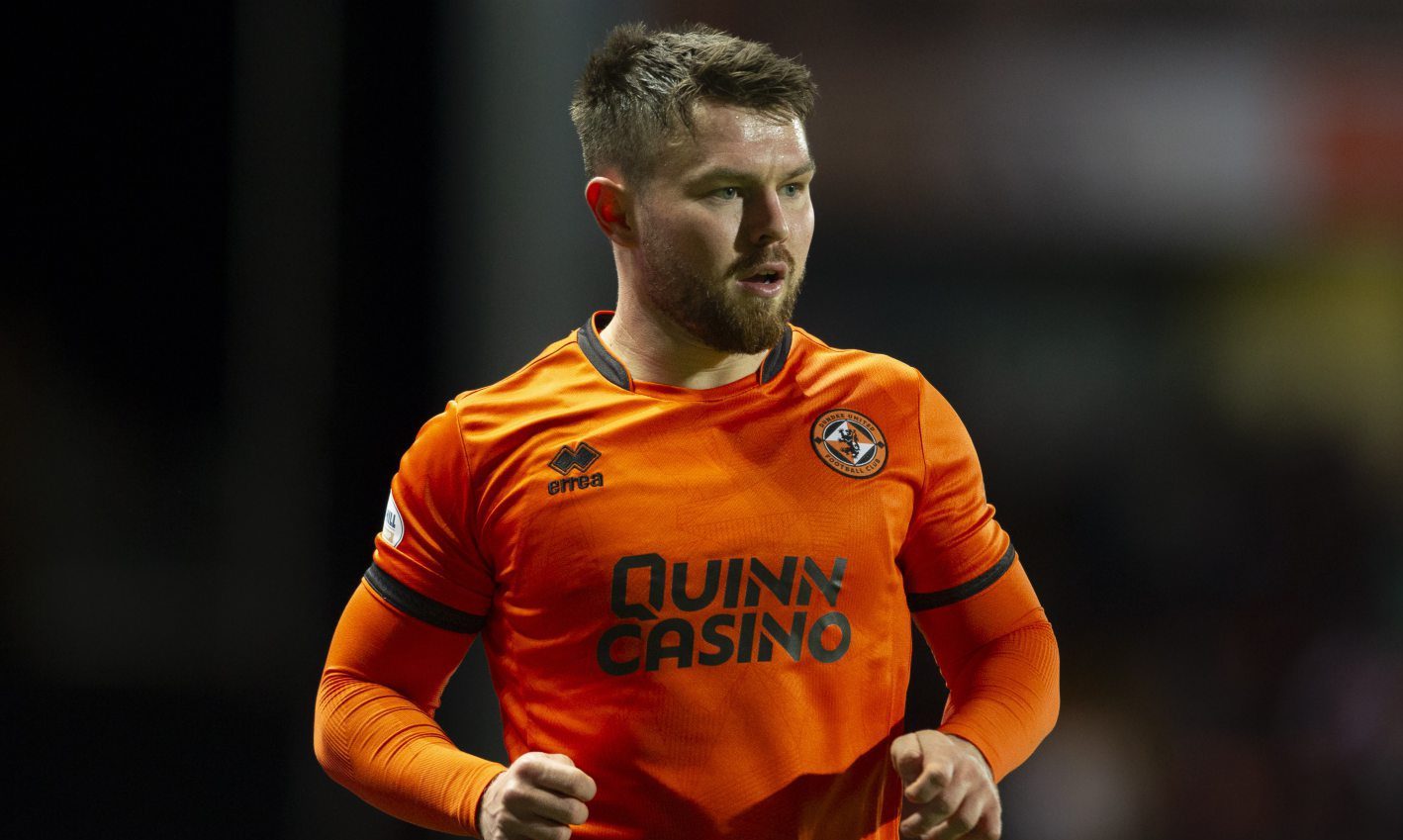 Dundee United's Glenn Middleton has shown an outstanding mentality to fight his way back into the starting 11.