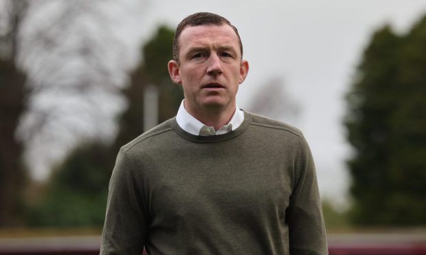 Departed Raith Rovers boss Neill Collins.