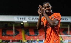 Emmanuel Adegboyega is getting better and better during his loan at Dundee United
