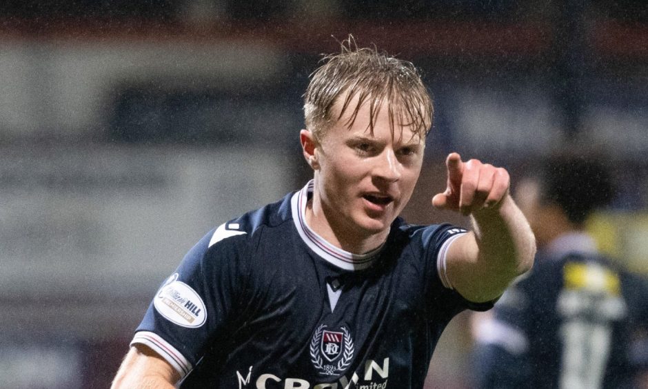 Cameron now has seven goals this season. Image: Paul Devlin/SNS
