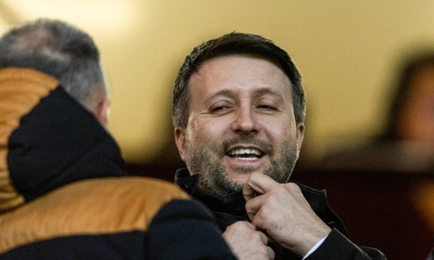 Luigi Capuano, pictured, has overseen a drive towards sustainability at Dundee United.