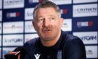 Dundee boss Tony Docherty spoke to the media today. Image: Ross Parker/SNS