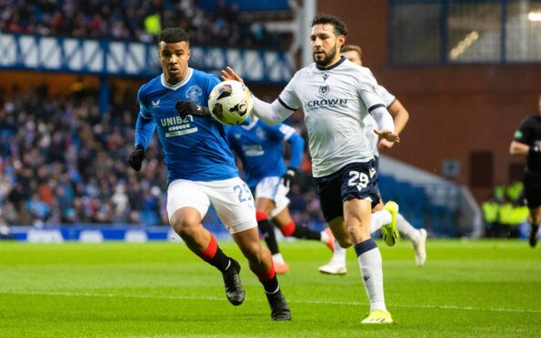 Dundee were beaten 1-0 at Rangers. Image: Alan Harvey/SNS