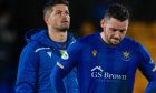 A dejected Drey Wright after St Johnstone lost to Dundee United.