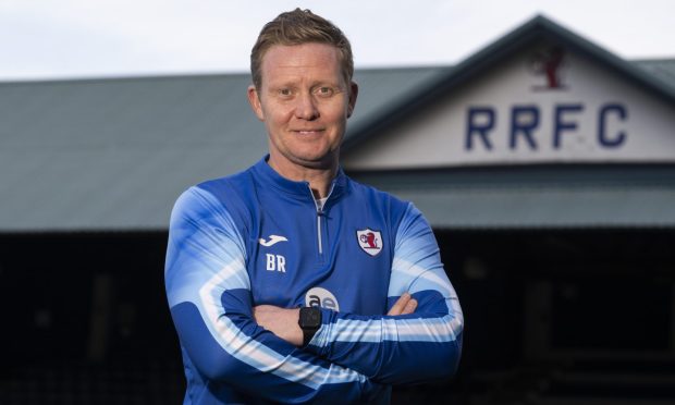New Raith Rovers boss Barry Robson.