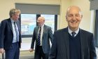 James Porter, Graham Bruce and Hamish Lean at the Ringlink AGM