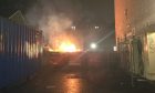 The fire on Meadow Lane. Image: Supplied