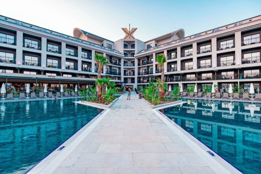  The X Belek Hotel in Antalya Turkey. Image: Supplied by  Hays Travel.