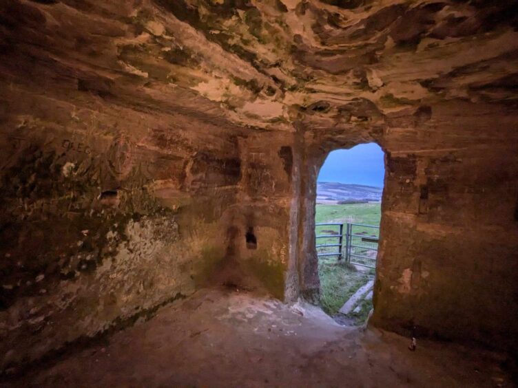 Inside the Maiden's Bower.