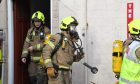 Fire crews outside The Watchmaker on Murray Street, Perth