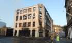 The former Robertson's building in the aftermath of the fire in 2022. Image: DC Thomson.