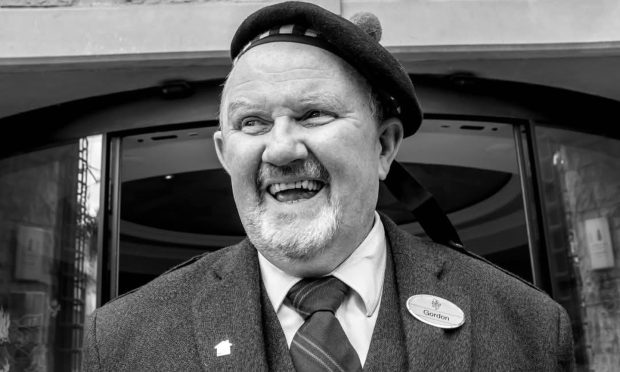 Former Old Course Hotel doorman Gordon Dryburgh