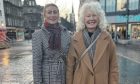 Jan Crow and her mum and style icon Maureen Dalgleish. Image: Poppy Watson/DC Thomson