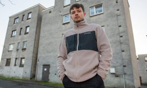 Brady Macphail faces losing £40,000 on his Brington Place flat. Image: Kim Cessford/ DC Thomson
