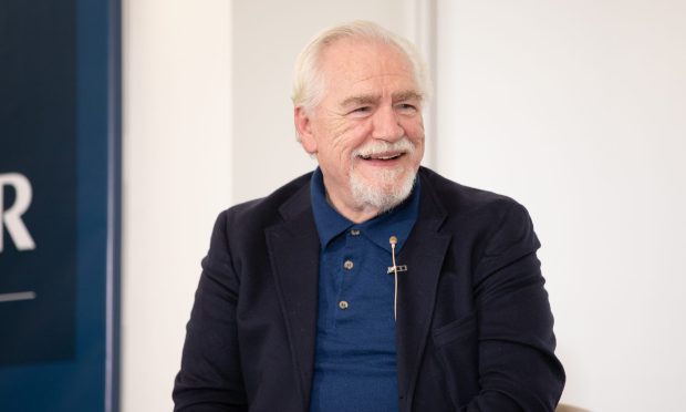 a smiling Brian Cox, the Dundee actor who stars in That Christmas