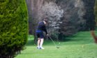 A golfer at Caird Park. Image: Kim Cessford/DC Thomson