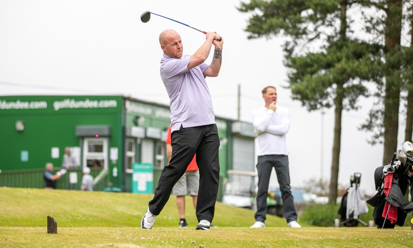 Golfers at Caird Park. Image: Kim Cessford/DC Thomson