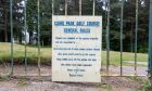 Caird Park golf course will shut next year. Image: DC Thomson.
