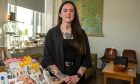 Shannon Douglas, owner of Earl Grey Tattoo Studio, East Dock Street, Dundee. Image: Kim Cessford / DC Thomson