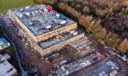 An aerial shot of the new Monifieth learning campus. Image: Kim Cessford / DC Thomson