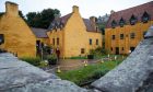 Film crews in Culross, Fife, during the filming of Outlander. Image: Ben MacDonald/DC Thomson