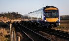A ScotRail train passes through Fife. Image: Kris Miller/DC Thomson