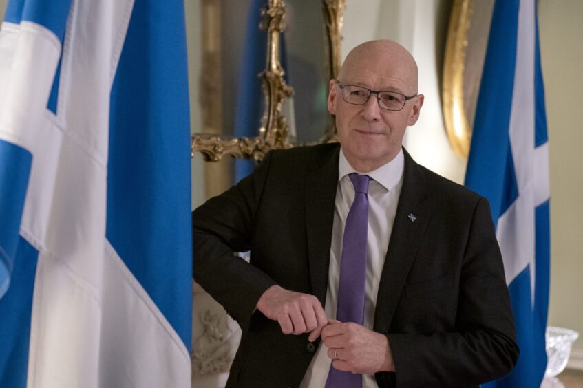 First Minister John Swinney. Image: Steve Brown/DC Thomson.