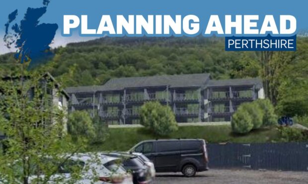 How the new development near Taymouth Marina could look. Image: Strathtay Developments Ltd