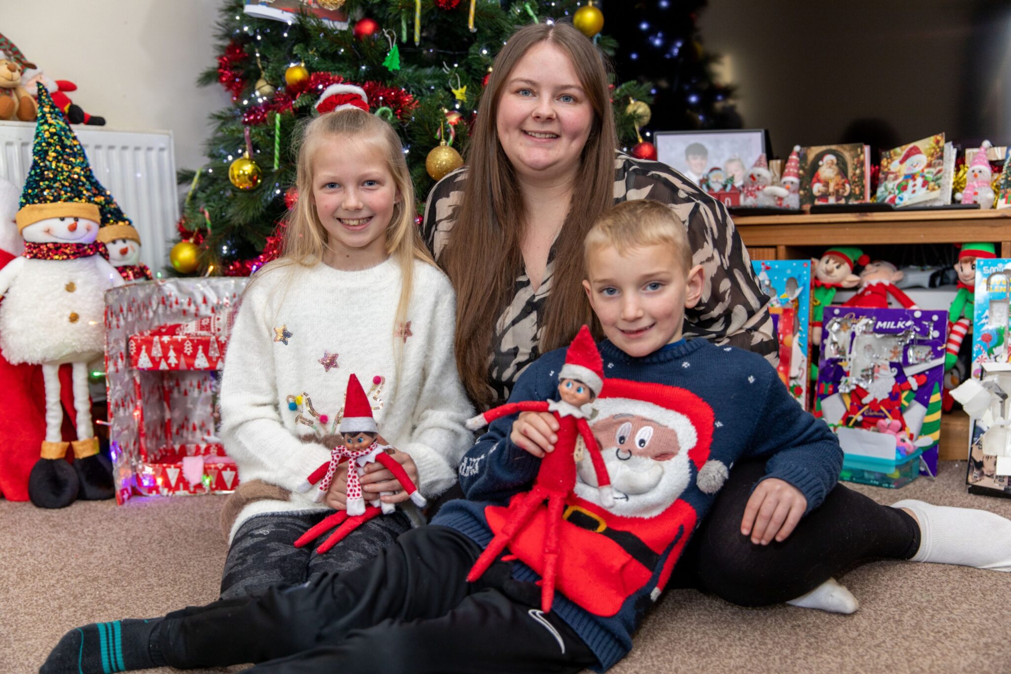 Fife family is our Christmas elf competition winner