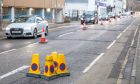 Sinkhole in Canal Street, Perth