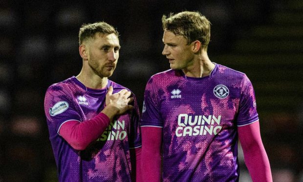 Louis Moult, left, and strike-partner Sam Dalby