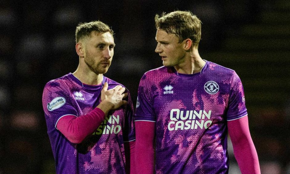 Louis Moult, left, and strike-partner Sam Dalby