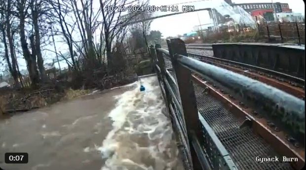 Network Rail has shut the Highland Main Line due to flooding near Kingussie.