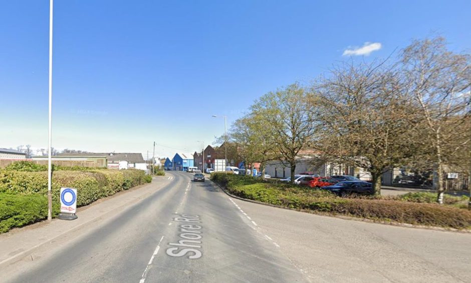 A section of Shore Road.