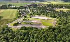 Site of former American School at RAF Edzell is back up for sale. Image: Galbraith