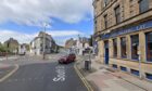 Kai McCready sped the wrong way down South Street, Perth, and rode along the pavement outside the Silvery Tay pub.