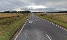 Standing Stane Road near Kirkcaldy has been closed after a crash involving a car and a lorry