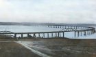 The Tay Bridge from Magdalen Green after the disaster. Image: Supplied.