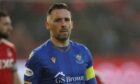 Nicky Clark was St Johnstone's captain and attacking fulcrum against Aberdeen. Image: Russell Cheyne/Shutterstock