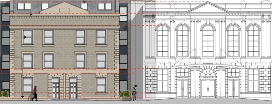 Flats plan for site next to Arbroath Webster Theatre.