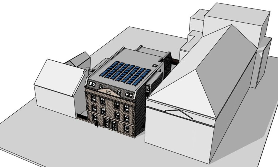 Arbriath High Street flats planning application.