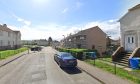 Police raid at a home on Westwood Avenue, Kirkcaldy.